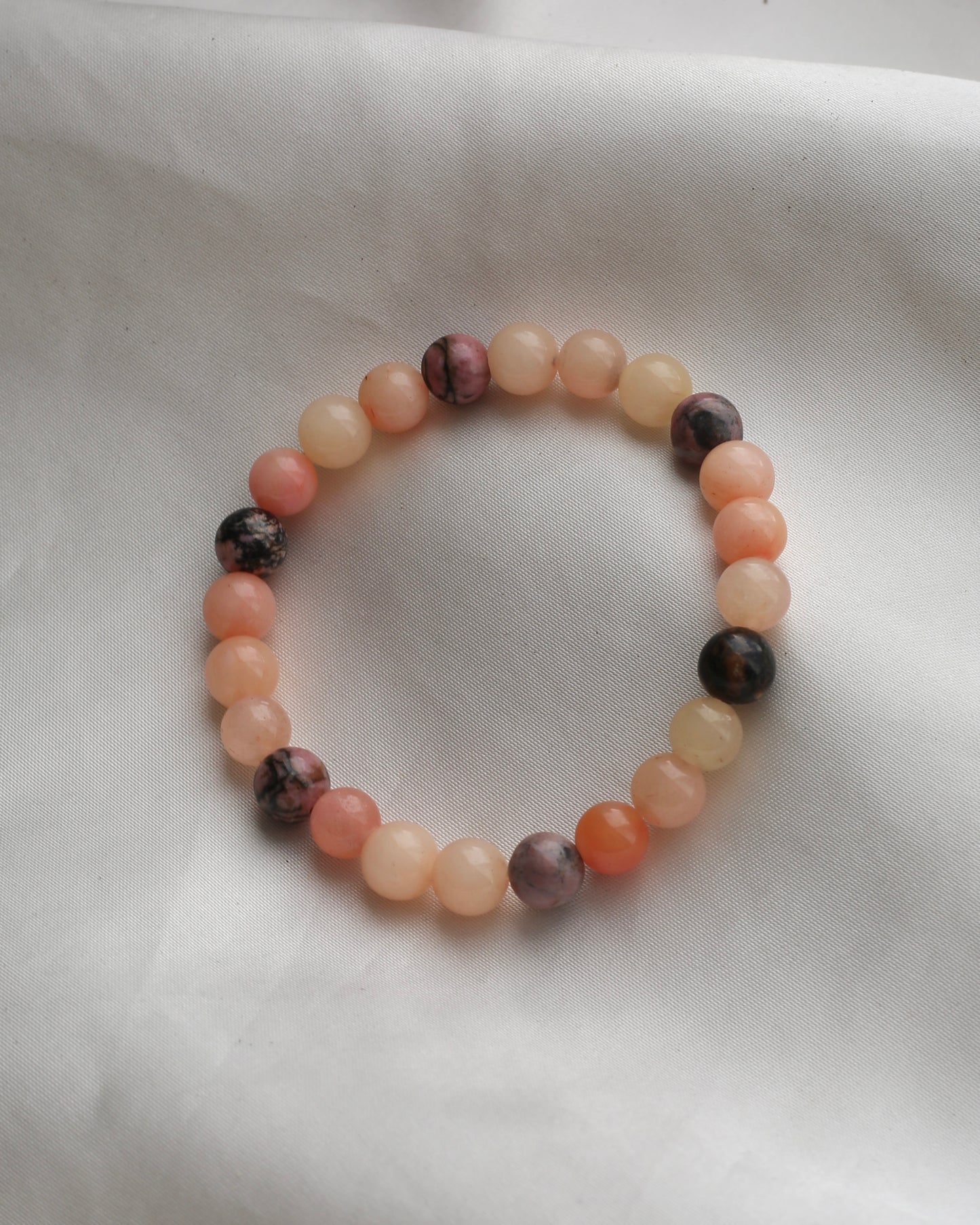 Bracelet Jade & Rhodonite